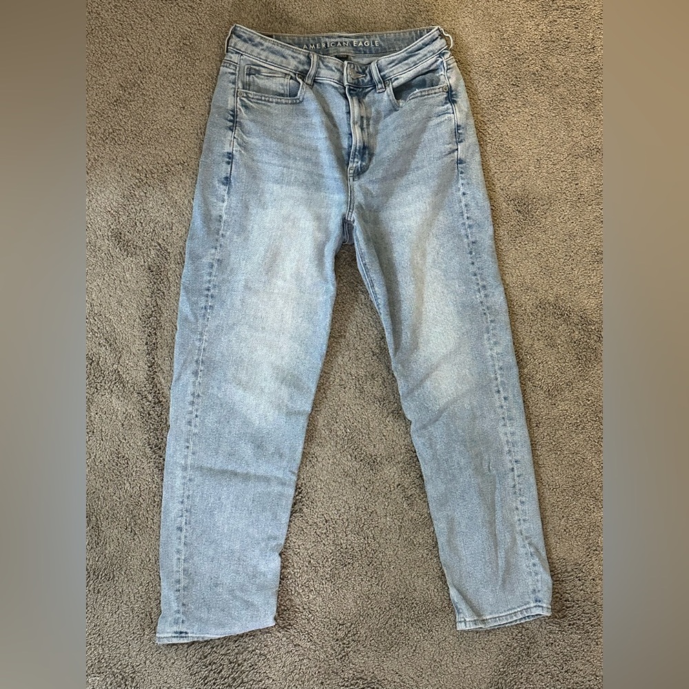 american eagle size 4 mom jeans